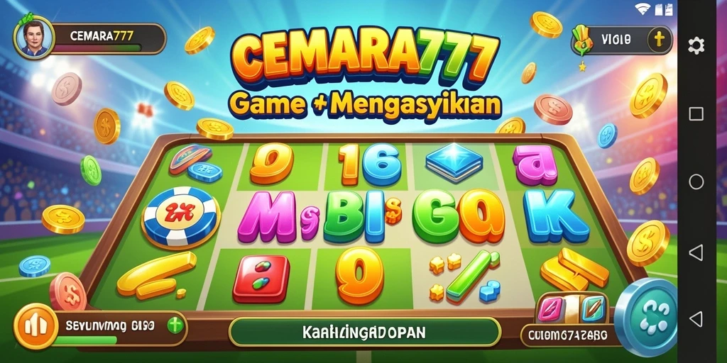 Tampilan gameplay seru dari CEMARA777 Bingo.