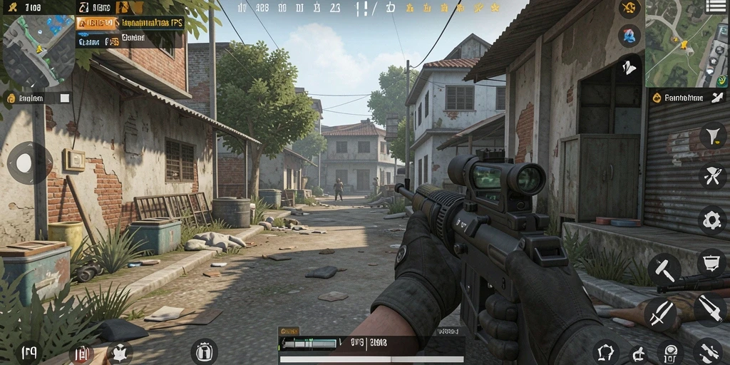 Gameplay FO8 yang mendebarkan dengan pertempuran intens.