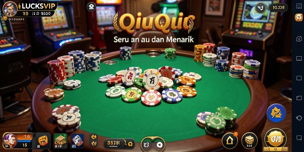 Tampilan gameplay seru LUCKSVIP QiuQiu yang penuh tantangan.