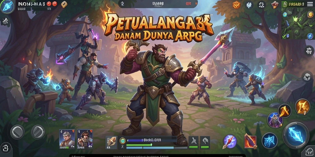 Screenshot gameplay NONA88 menampilkan pertarungan seru dengan karakter yang memukau.