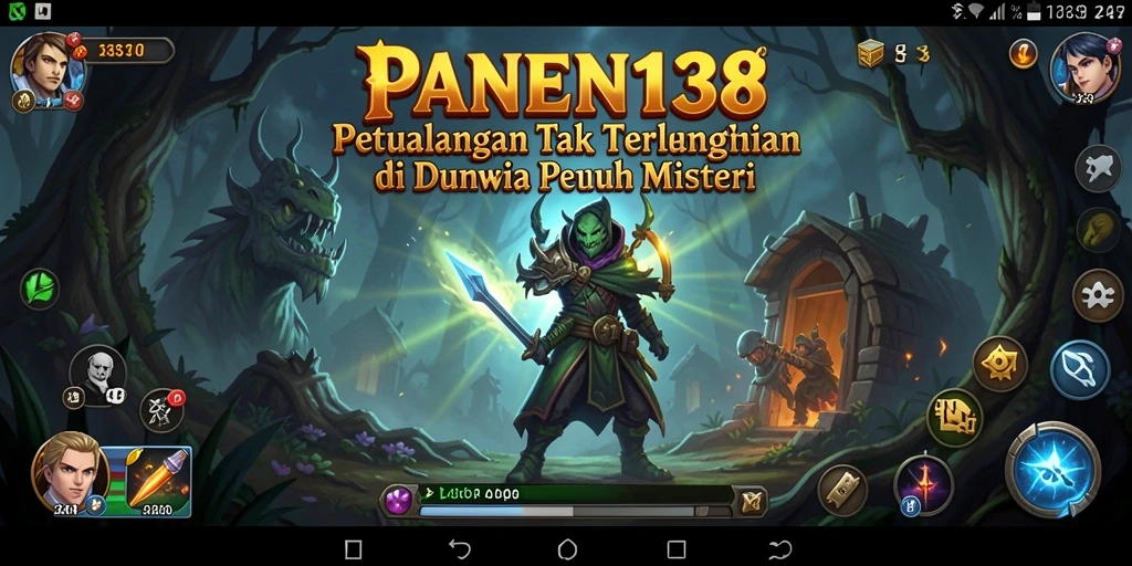 Tampilan menarik dari gameplay petualangan di PANEN138 yang penuh tantangan.
