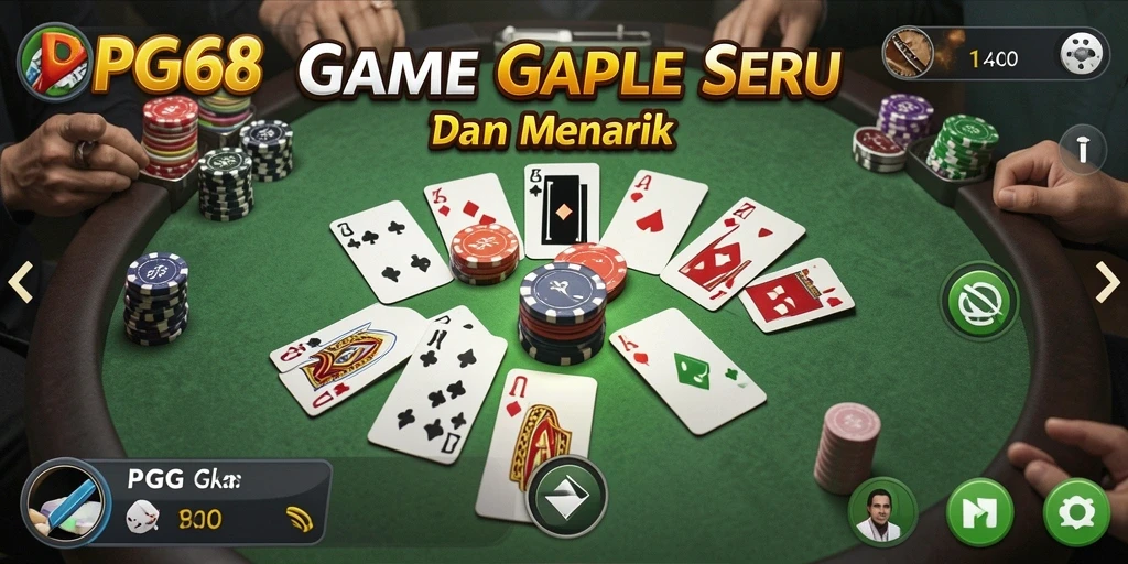 Tampilan gameplay PGG68 yang seru dan menarik