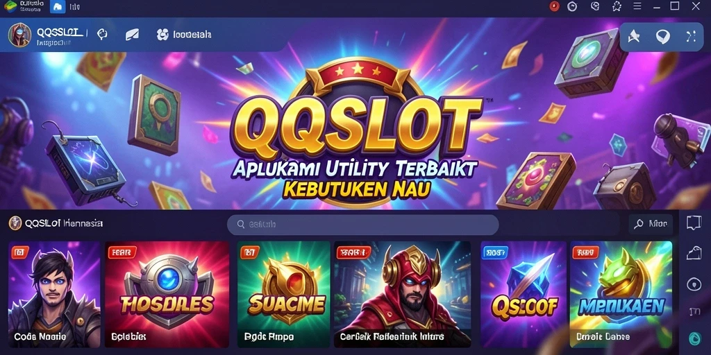 Tampilan antarmuka QQSLOT yang intuitif dan menarik.