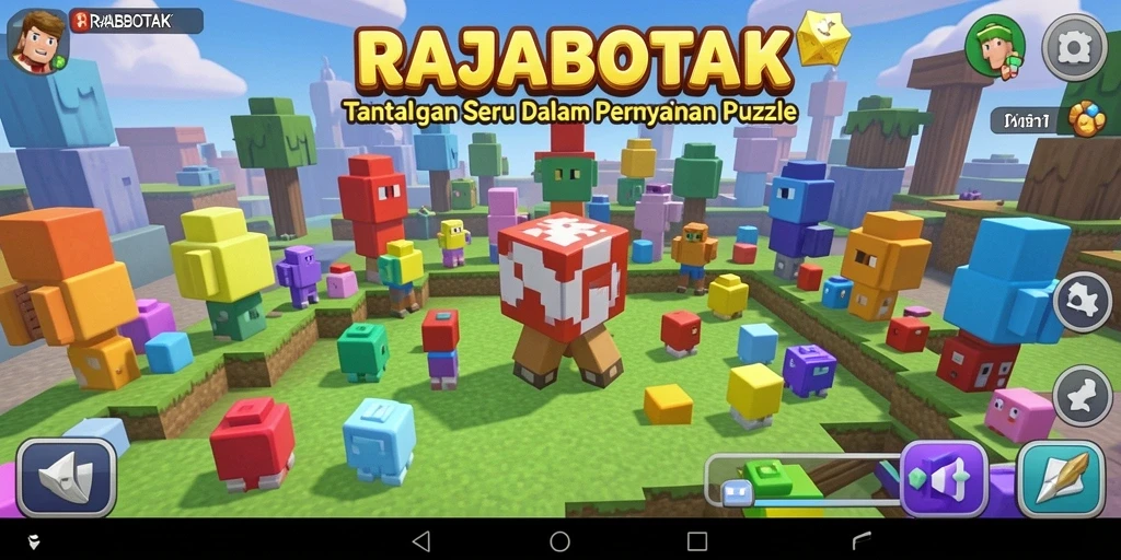 Screenshot RPG RAJABOTAK menampilkan gameplay seru dan tantangan menarik.
