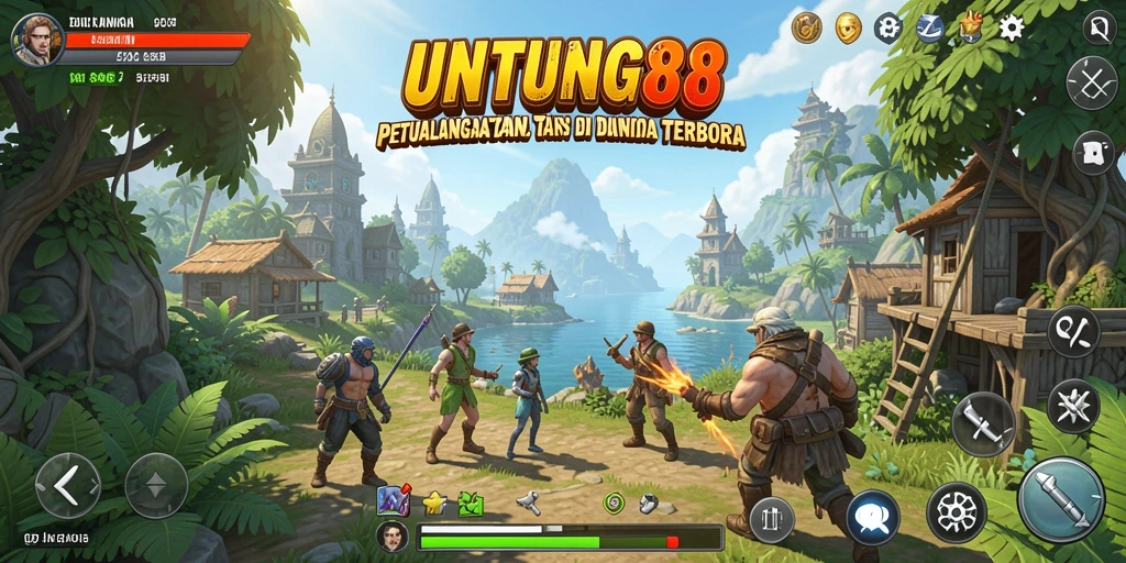 Tangkapan layar menampilkan gameplay seru di dunia terbuka UNTUNG88.