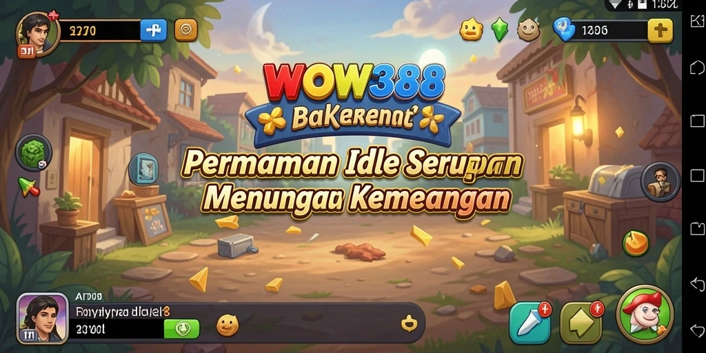 Tampilan gameplay WOW388 yang menarik dan penuh warna.